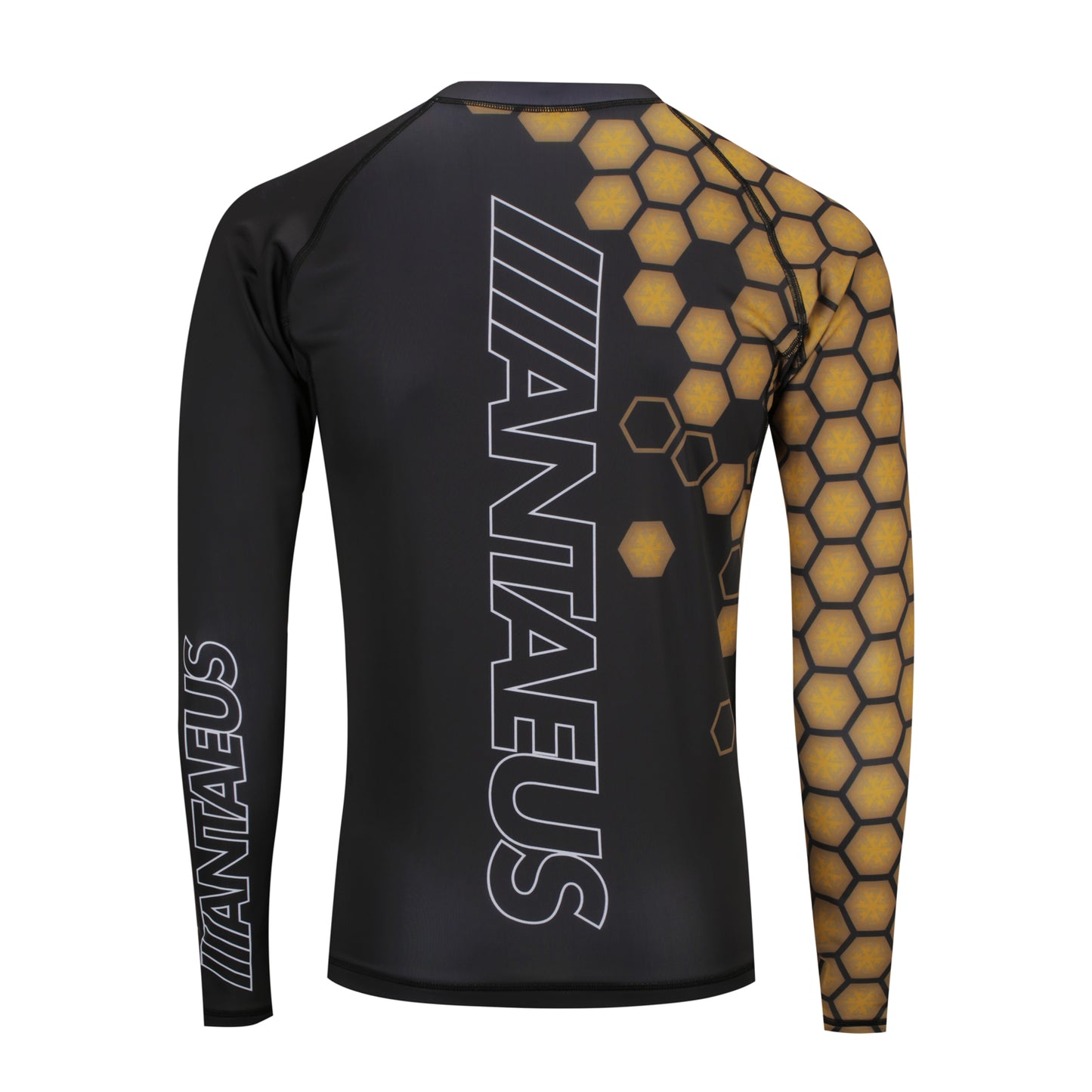Long Sleeve Rash Guard - Brown Hex
