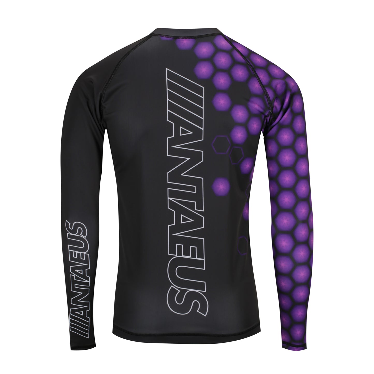 Long Sleeve Rash Guard - Purple Hex