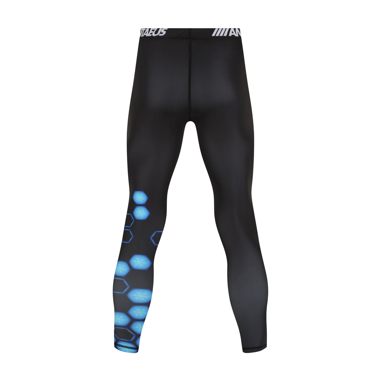 Compression Spats - Blue Hex
