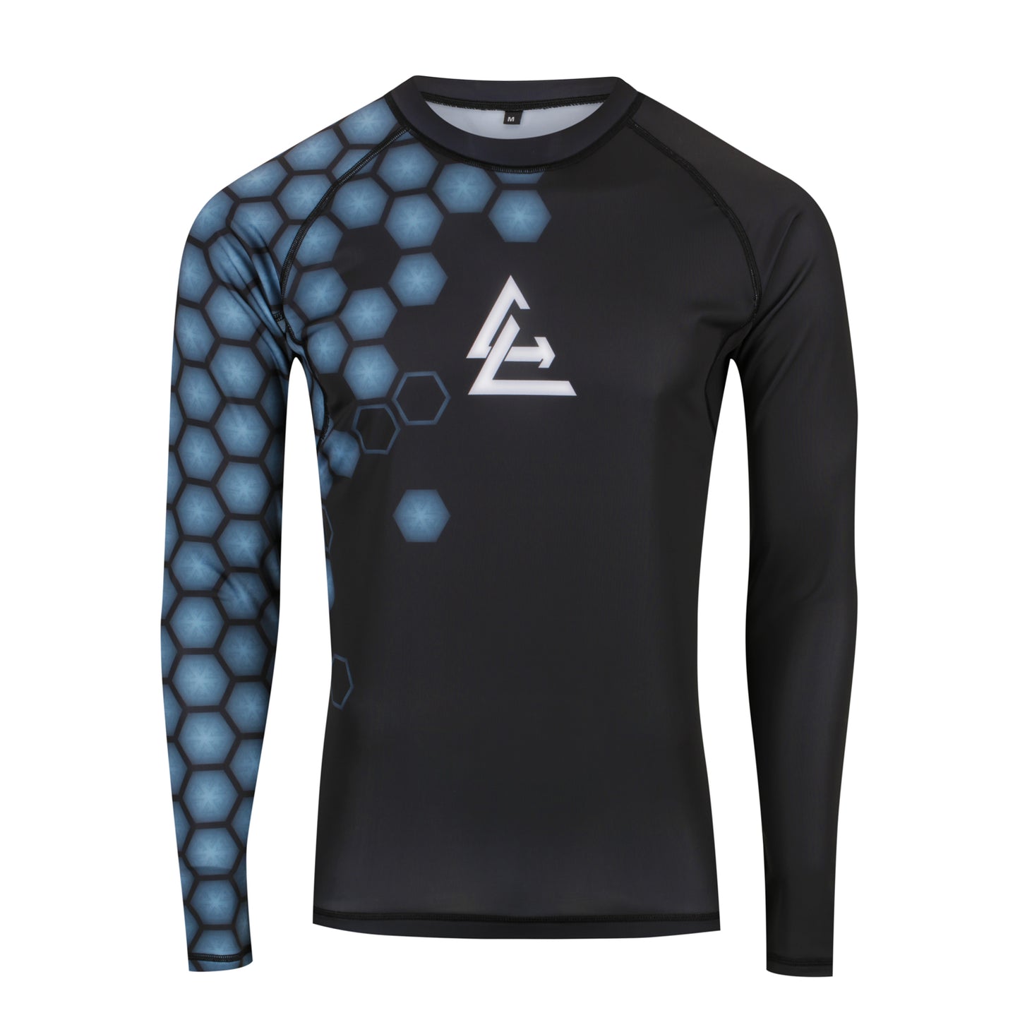 Long Sleeve Rash Guard - Black Hex