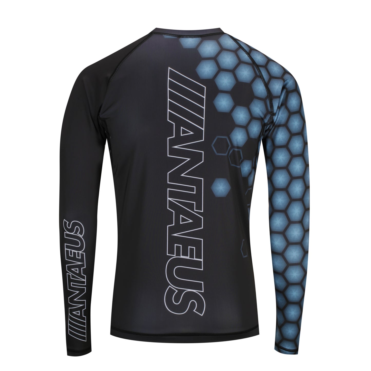 Long Sleeve Rash Guard - Black Hex