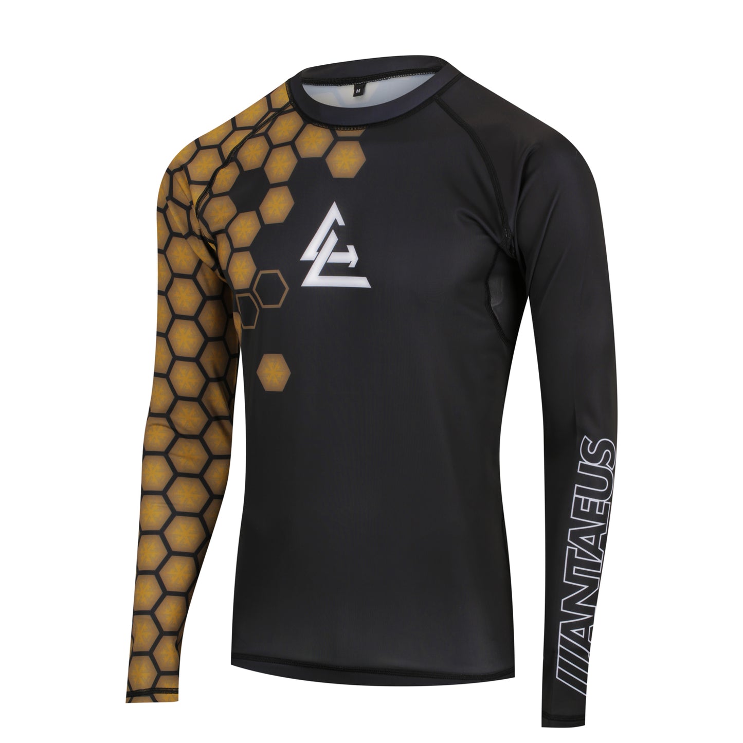 Long Sleeve Rash Guard - Brown Hex