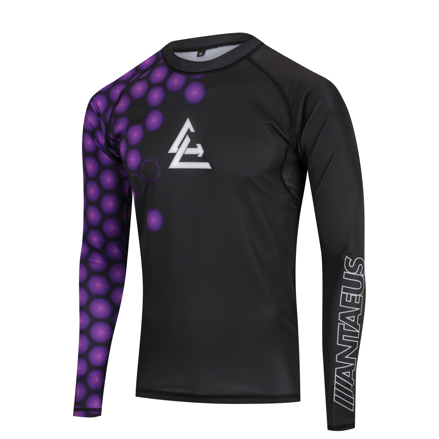 Long Sleeve Rash Guard - Purple Hex