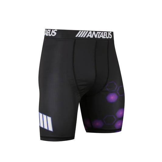 Compression shorts - Purple Hex